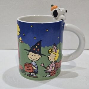 Peanuts Snoopy Woodstock Halloween Mug New Release 2025